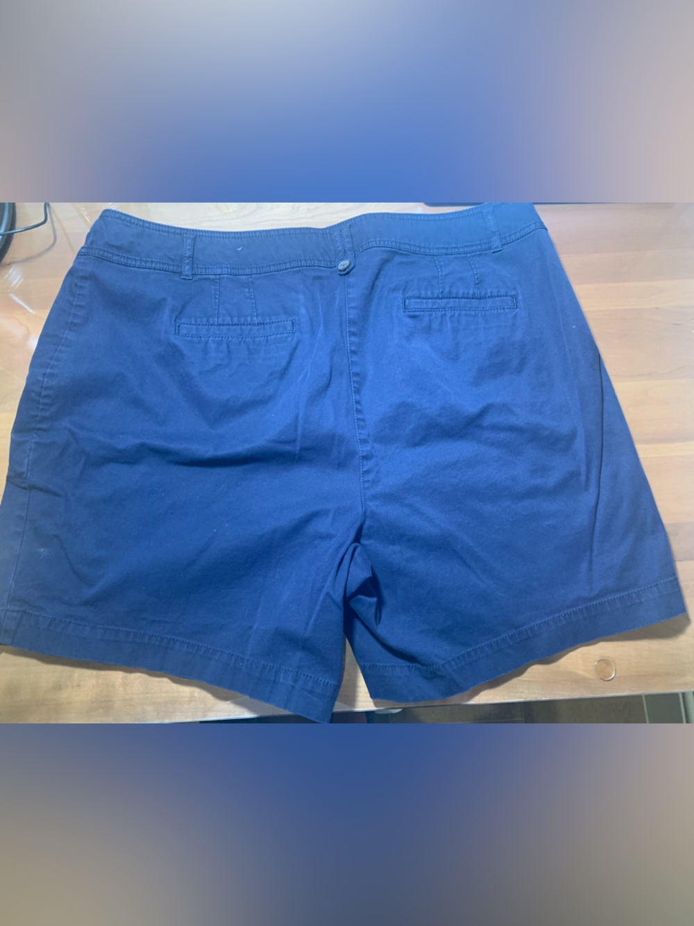 Nearly new! Talbots Navy Blue Women’s Shorts - Picture 7 of 7